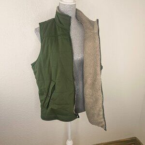 Carhartt Sherpa Lined Full Zip Reversible Work Vest